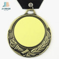 70mm Zinc Alloy Casting Custom Bronze Blank Metal Medal with SGS Certification